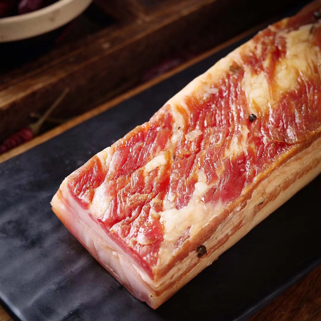 风吹云顶风吹五花肉传统工艺农家风味咸香美味肥瘦相间500g/袋