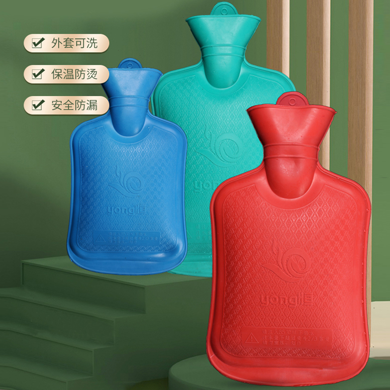 加厚防爆注热水袋注水式水暖袋热敷袋暖水袋灌水装热水袋被窝专用