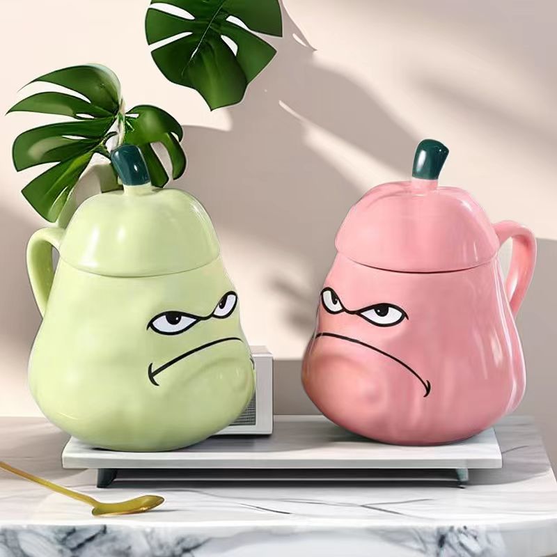 丑萌杯窝瓜马克杯植物倭瓜奇奇怪怪的杯子搞笑礼盒装送人网红礼物