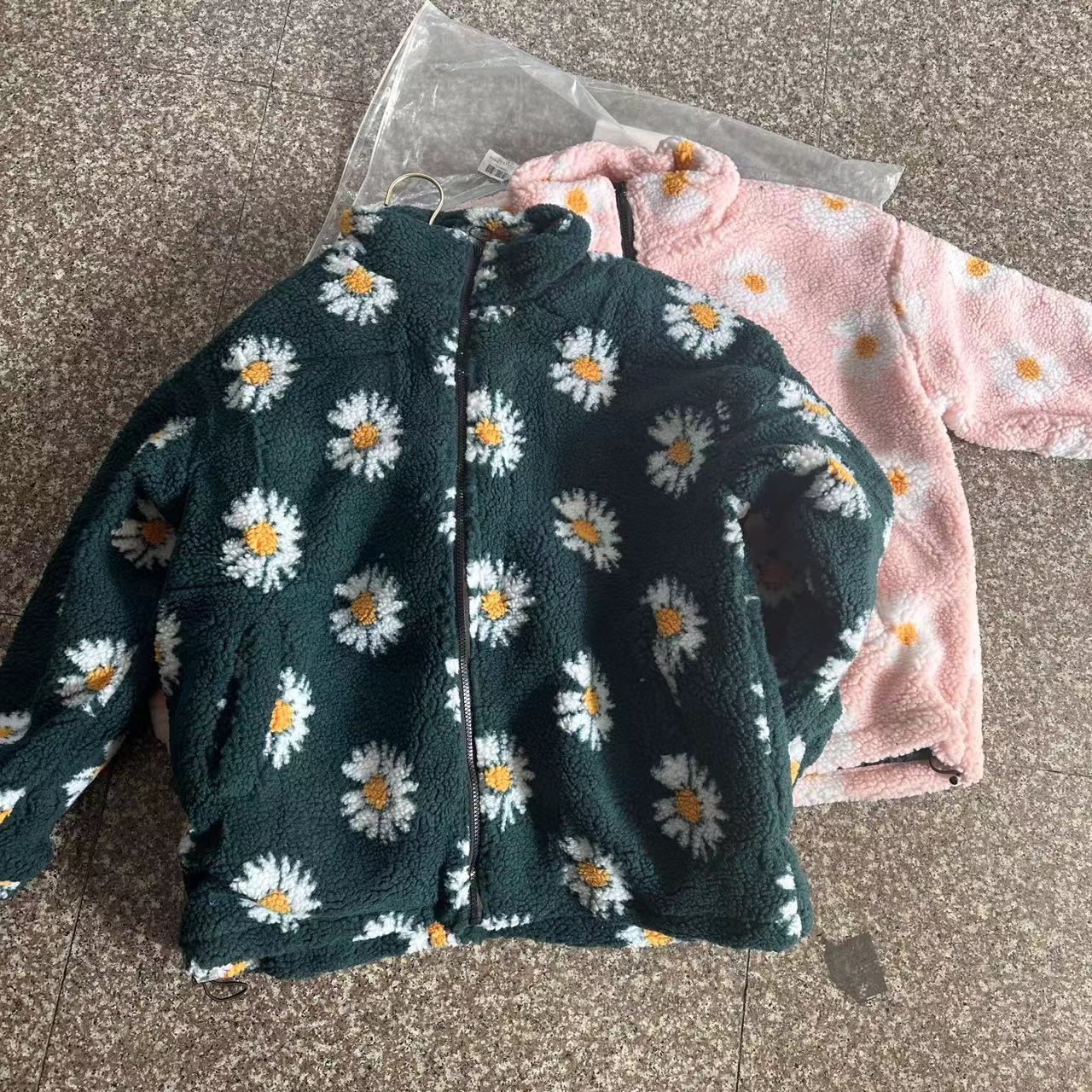 【乐恩棉服】向日葵糕糕毛棉服 男女同款！菱格锁棉 厚实！
