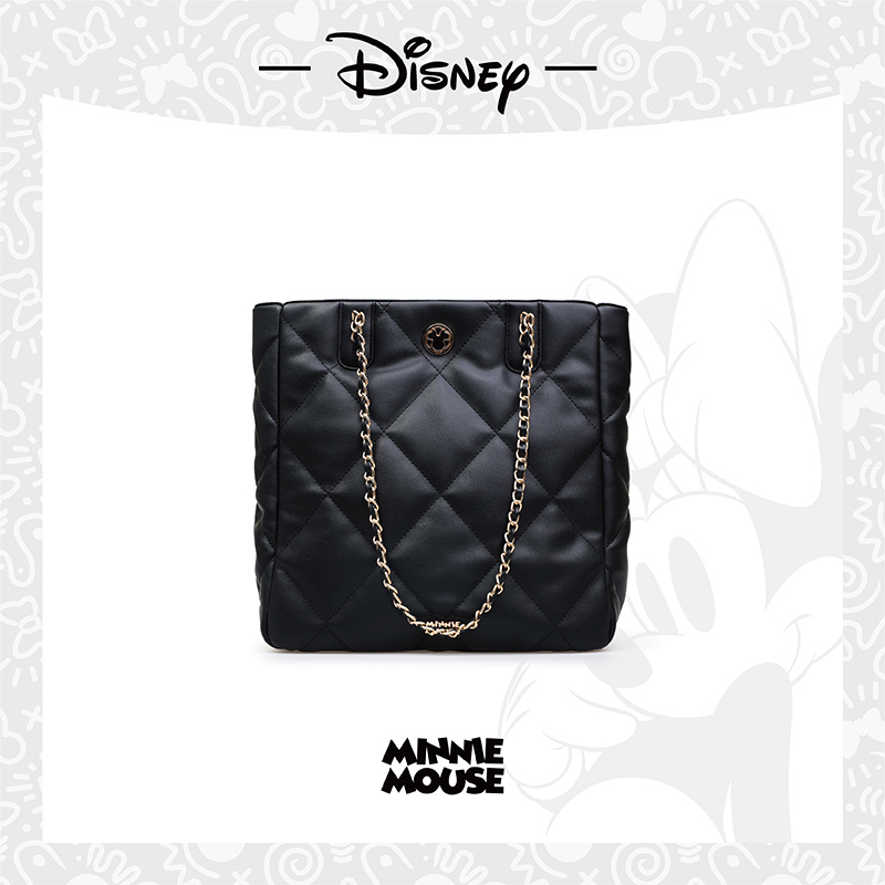 Disney/迪士尼米妮大菱格托特包链条购物袋