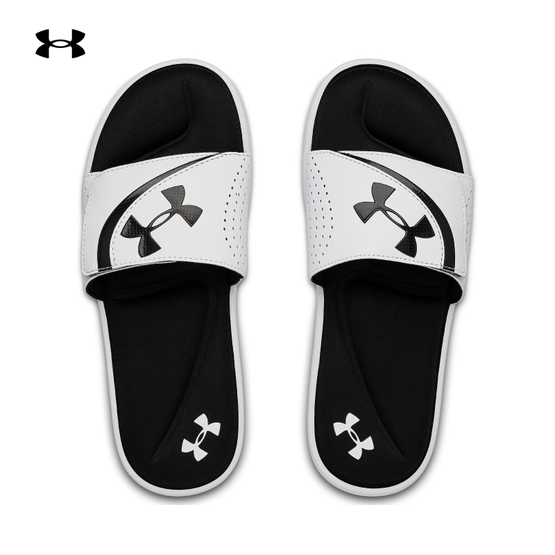 【新品】安德玛官网UAIgnite男子运动休闲外穿篮球拖鞋3022711