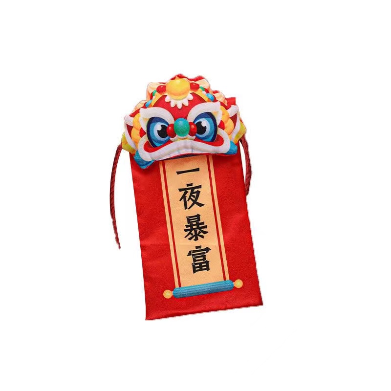 451K亗高档布艺红包一个 好彩丨 豆芽 耳套厂家浮力