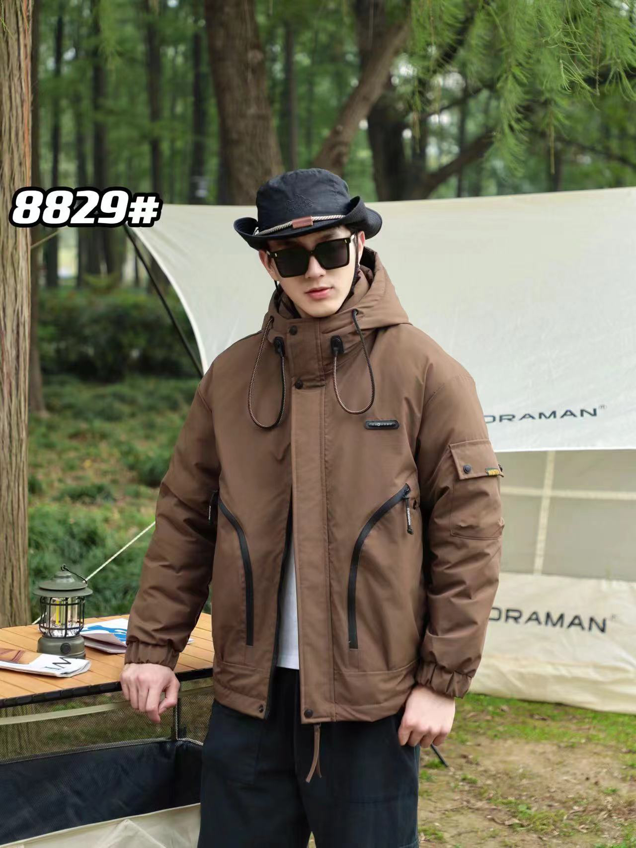 青少年成人冲锋衣羽绒服 8829