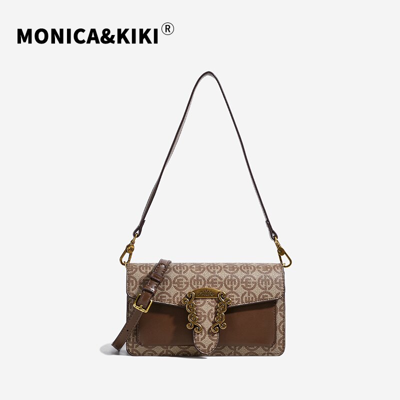 MONICA KIKI/莫妮卡奇奇新款时尚质感流行单肩斜挎包5659