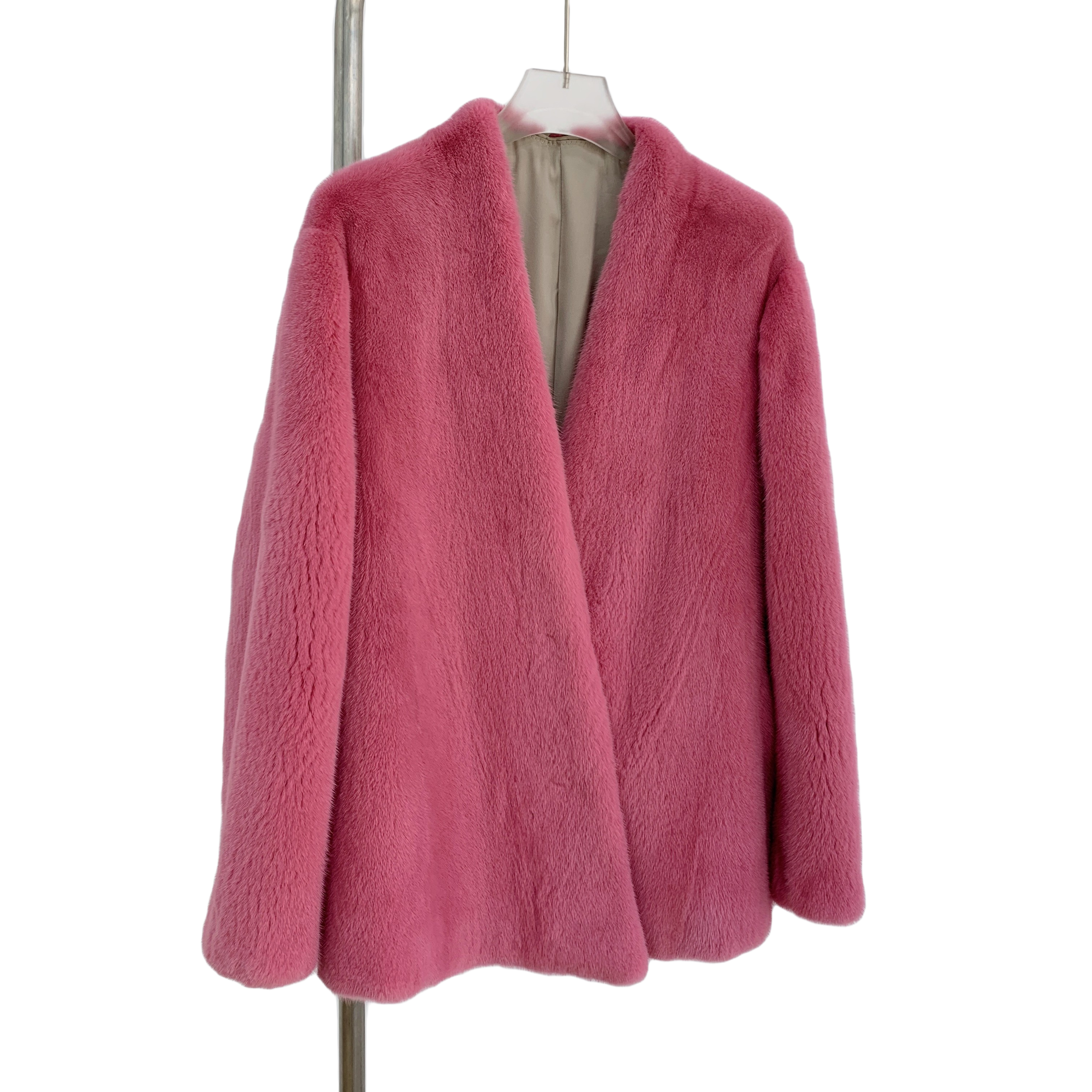 【高高甄选】新款哥本哈根进口整貂天鹅绒级皮草女士秋冬高定色系列