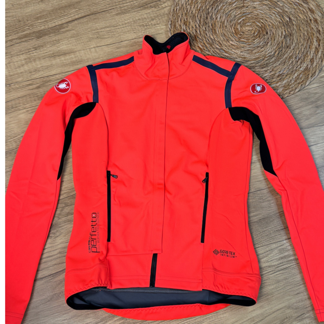 CASTELLI蝎子女款防风时尚春秋软壳立领外套风衣骑行上衣