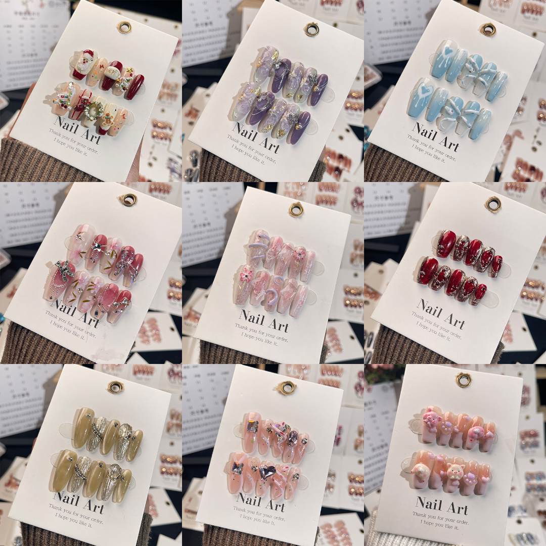 【直播间专拍 23.99】 纯手工穿戴甲