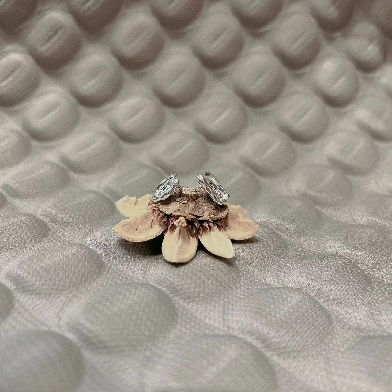 非金属耳饰 不规则耳钉时尚简约潮流百搭耳钉