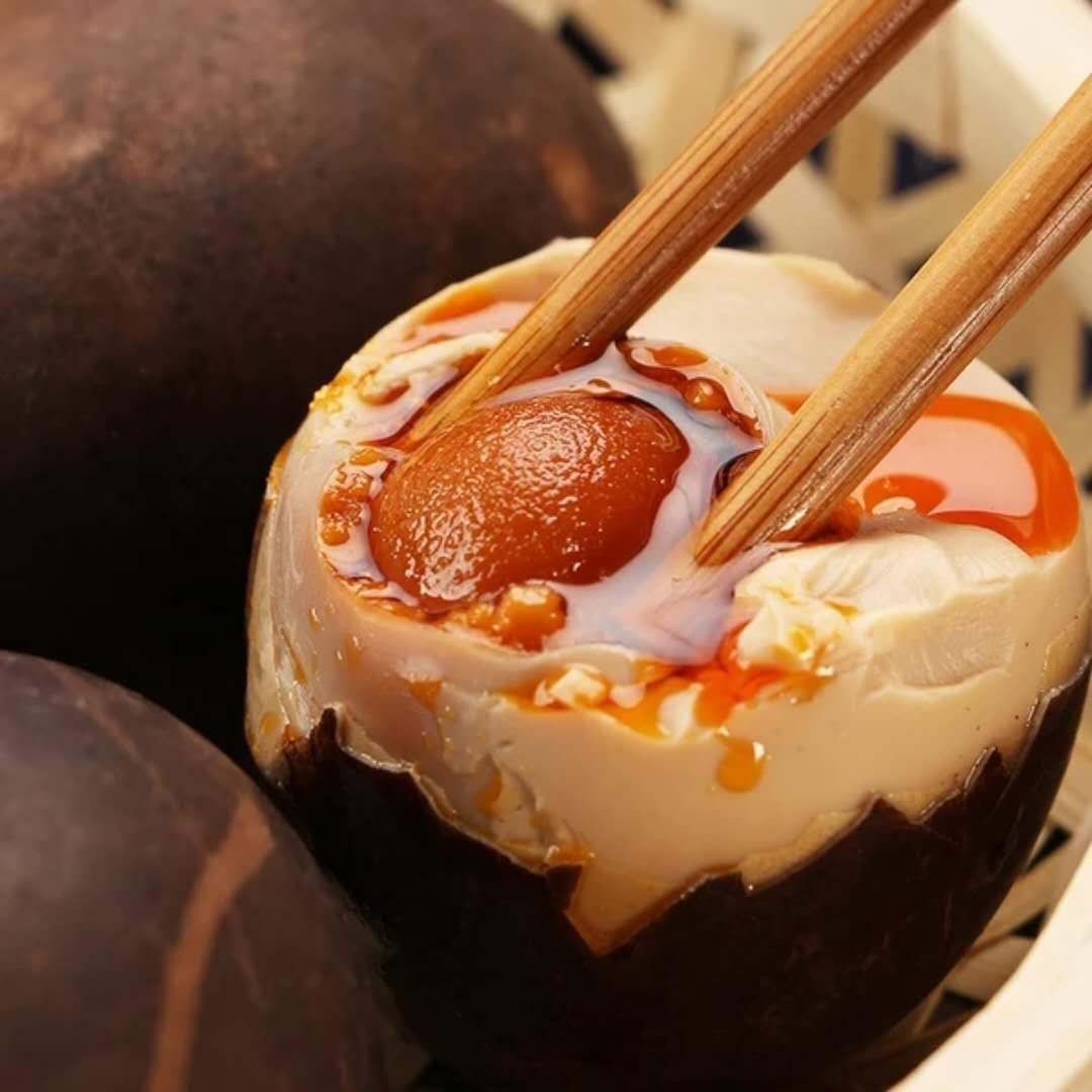 【巨划算】山东微山湖特产烤鸭蛋 起沙流油 咸淡适中