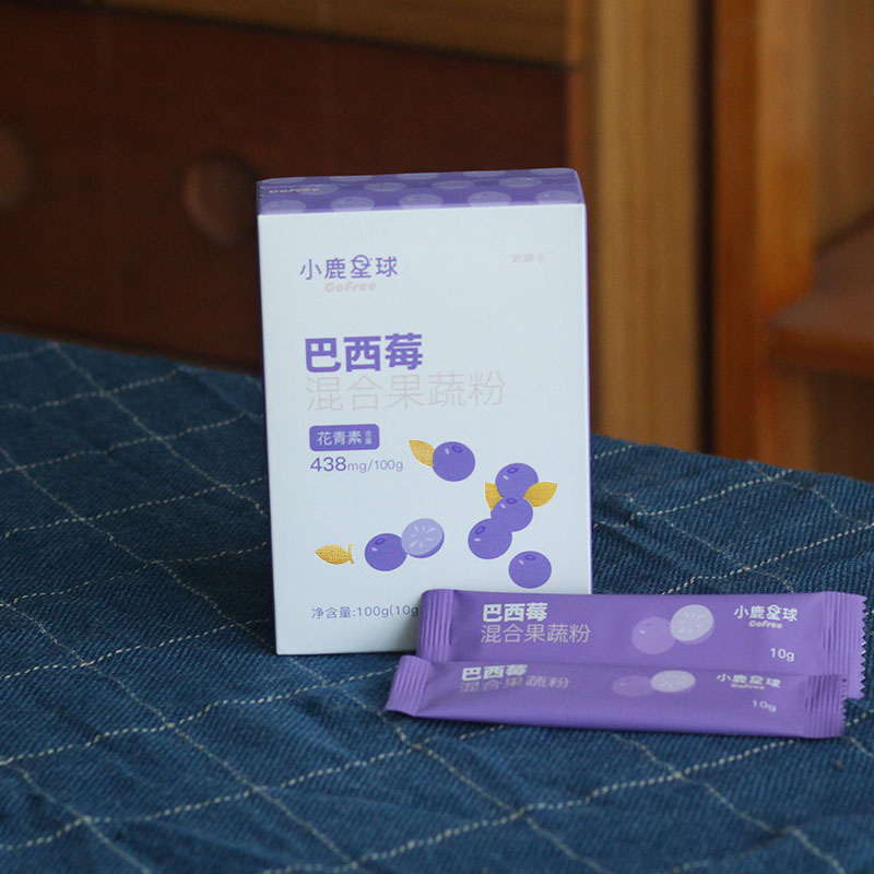 【桃子专享】断糖谷 小鹿星球 巴西莓混合果蔬粉10g*10条/盒
