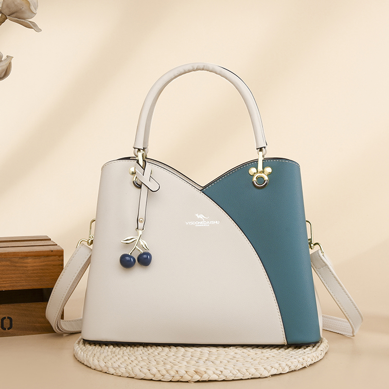 袋鼠卡拉轻奢女士包包2024新款夏季简约时尚妈妈包百搭气质手提包