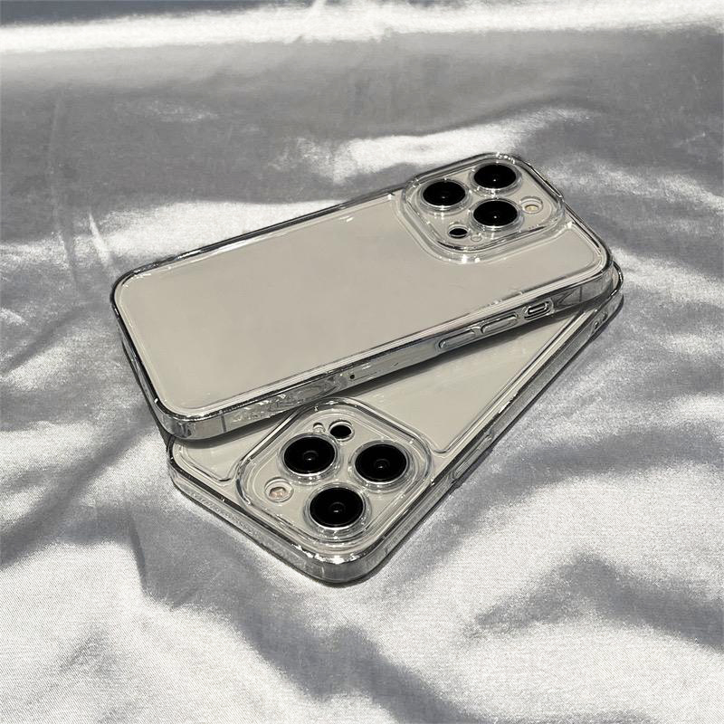 苹果小米oppovivo华为适用于太空壳iPhone12/13/14手机壳透明防摔