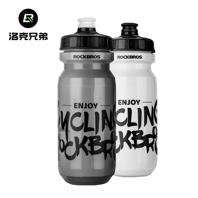 洛克兄弟骑行水壶大容量挤压式运动水杯山地公路车通用自行车水壶