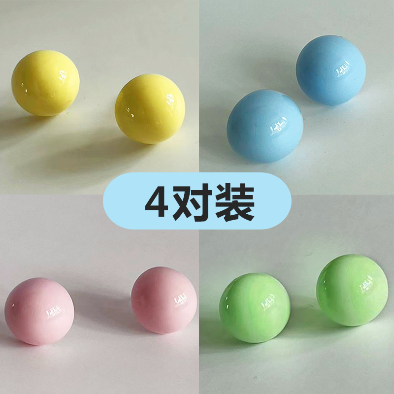 非金属树脂耳饰 多巴胺糖果色半球耳钉可爱清新时尚防过敏耳饰
