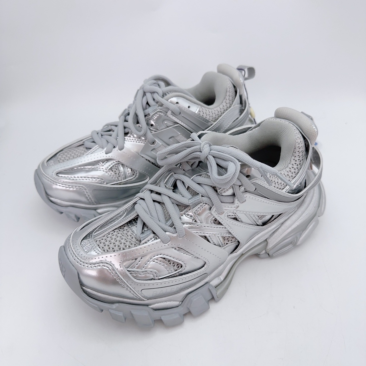 35码/Balenciaga/巴黎世家 白银Track老爹鞋/全新/xjm03219