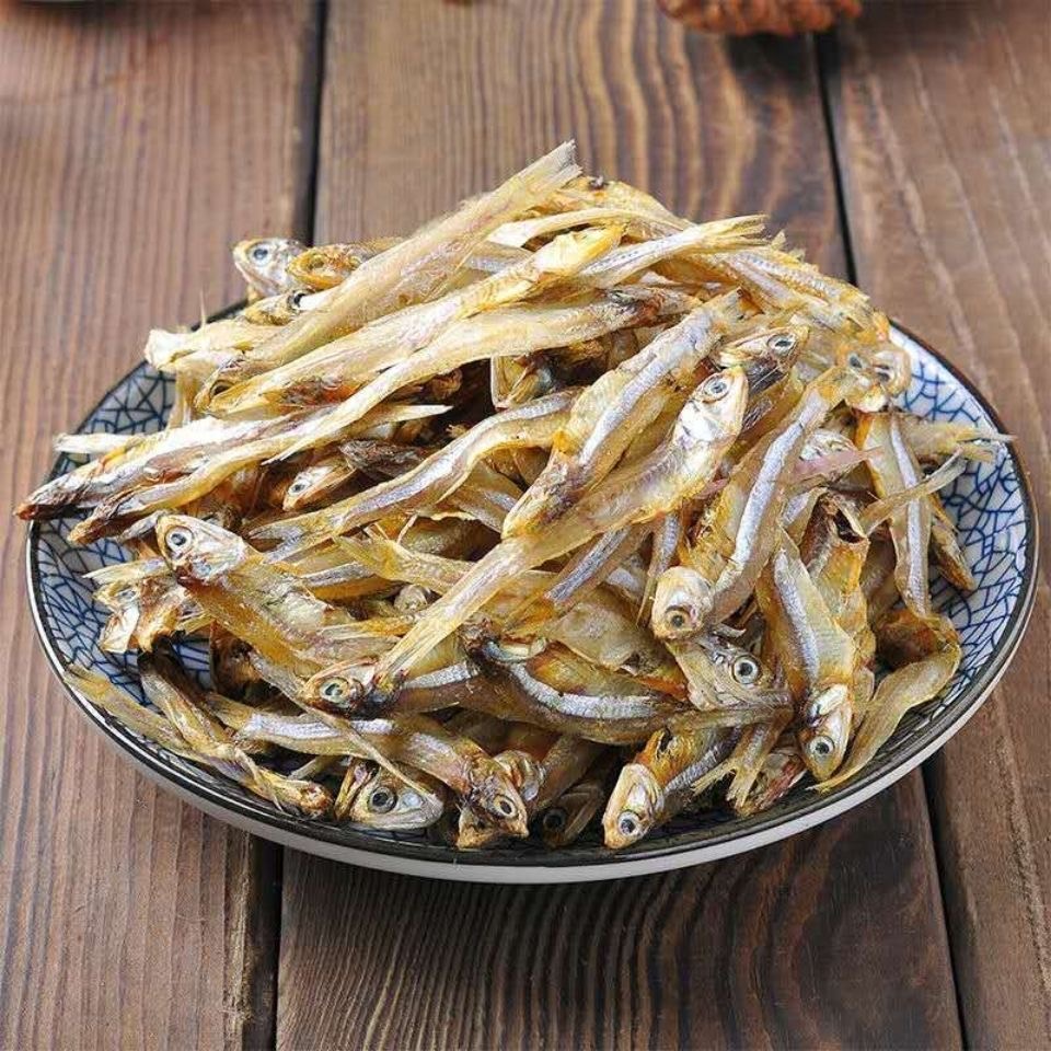 美味公干鱼干白公鱼海鲜干货海燕鱼丁香鱼咸鱼干