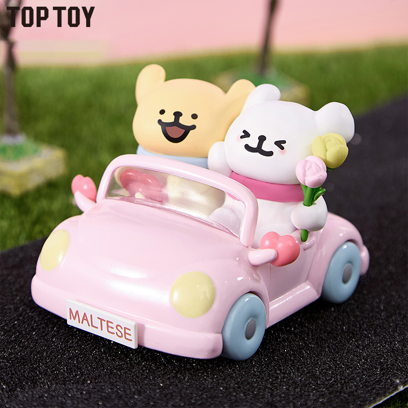 【送礼好物】TOPTOY线条小狗“欢乐郊游“系列盲盒公仔摆件正版礼物