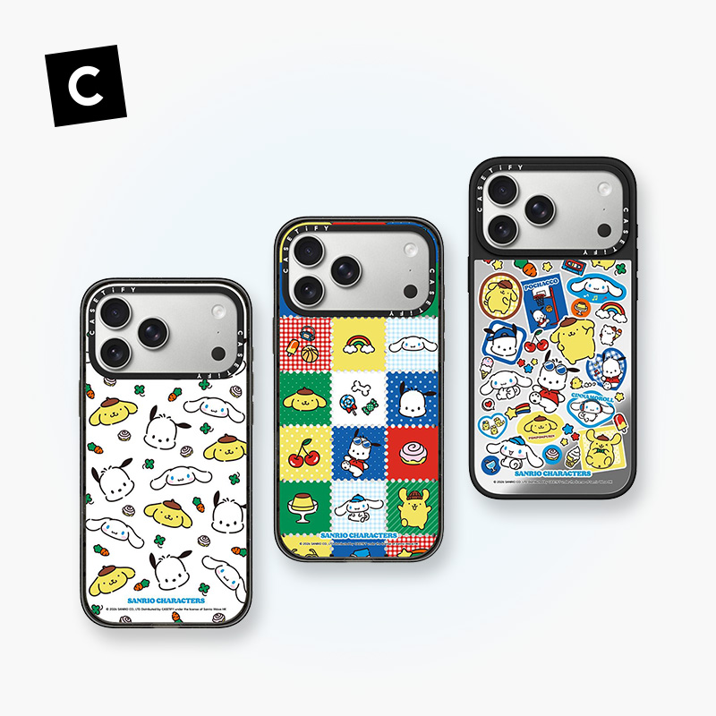 CASETiFY×三丽鸥之小狗伙伴联名手机壳 防摔 适用iPhone17/16