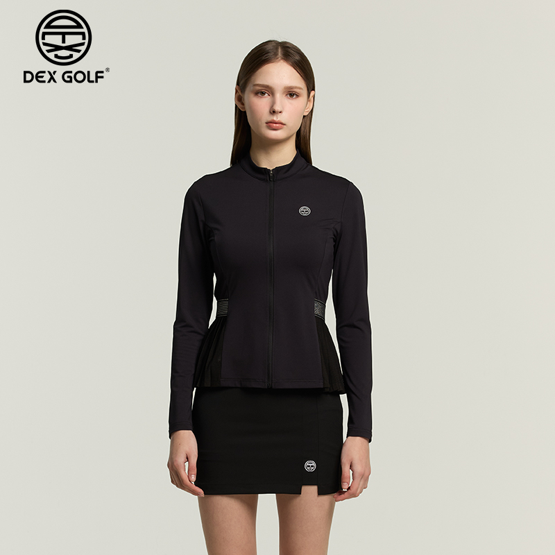 DEXGOLF高尔夫女士春夏长袖上衣3339收腰修身显瘦外套舒适百搭