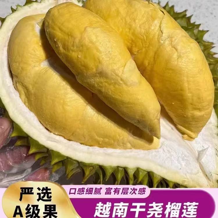【L越南干尧】新鲜采摘越南干尧榴莲香甜软糯核小肉厚3-10斤单果榴莲同城送干尧越南干尧越南社会主义共和国