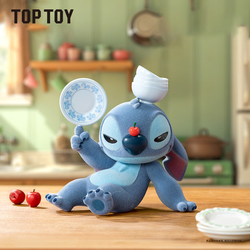 【TOPTOY】迪士尼史迪奇超级破坏王潮玩盲盒手办桌面摆件玩具礼品