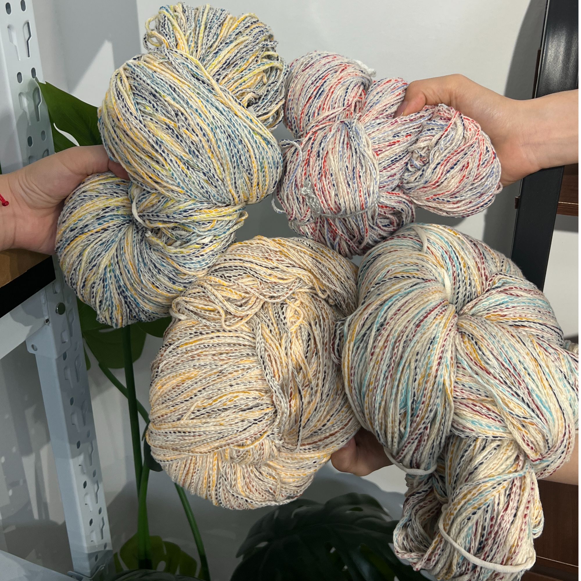 如意鸟JS001-200外贸微瑕绞纱福利放送厂家直销手工毛线盲袋