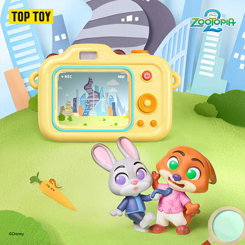 【TOP TOY】疯狂动物城2朱迪与尼克定格瞬间系列手办盲盒摆件礼物