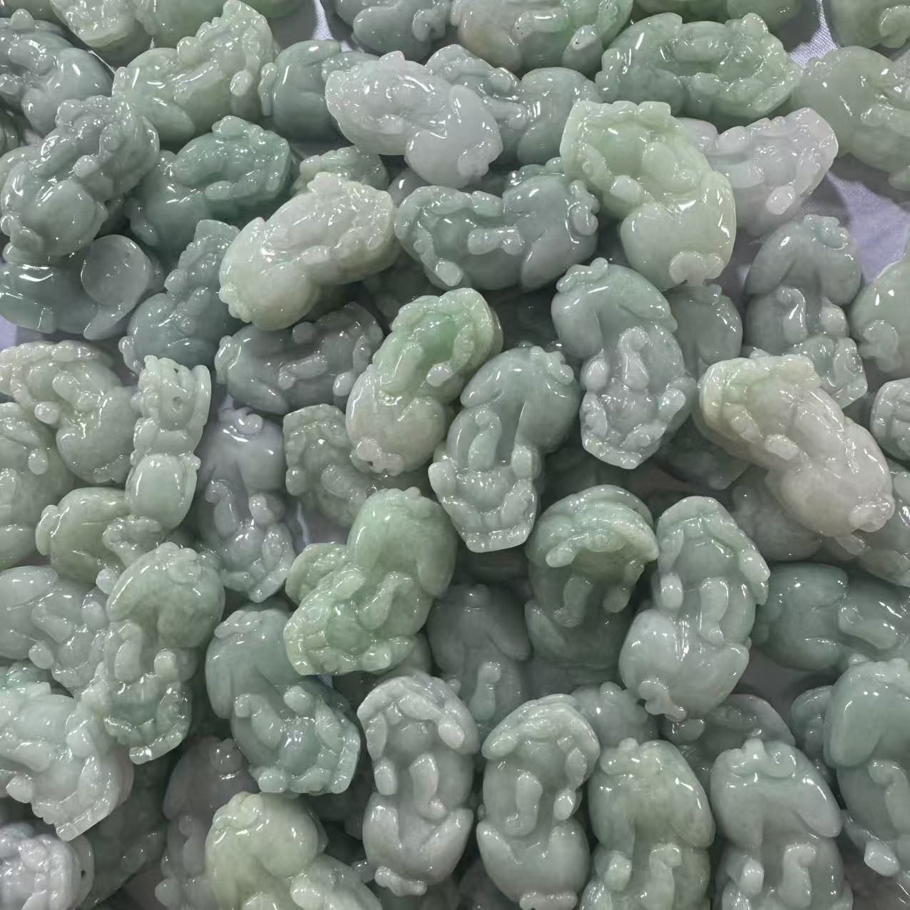 天然A货翡翠貔貅吊坠-c292-多样性发一