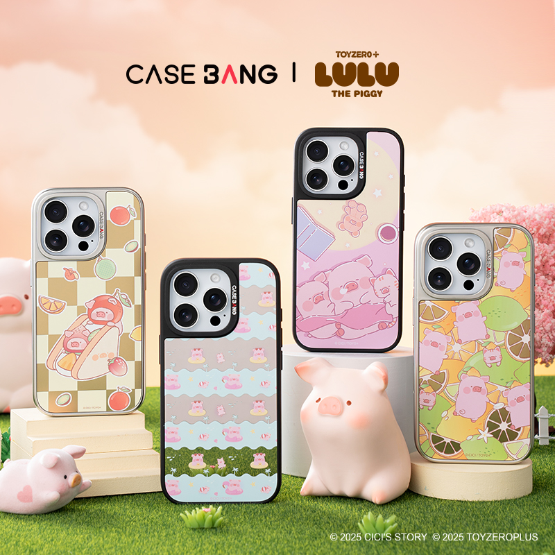 【达人】CASEBANGxLULU猪联名2.0适用iPhone16/15一体式磁吸手机壳
