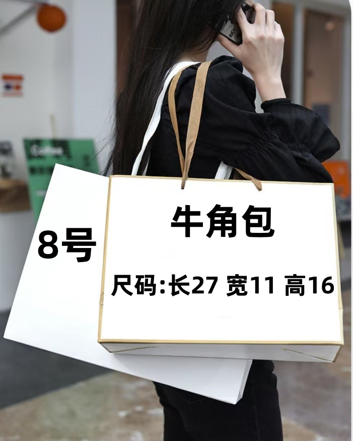 【8号】2024秋冬新款牛角包时尚轻奢