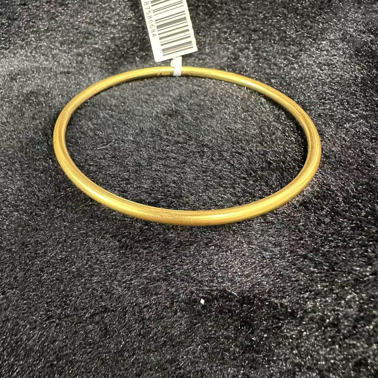 【金缘补贴专享】经典卡3mm素圈手镯可随意DIY配饰