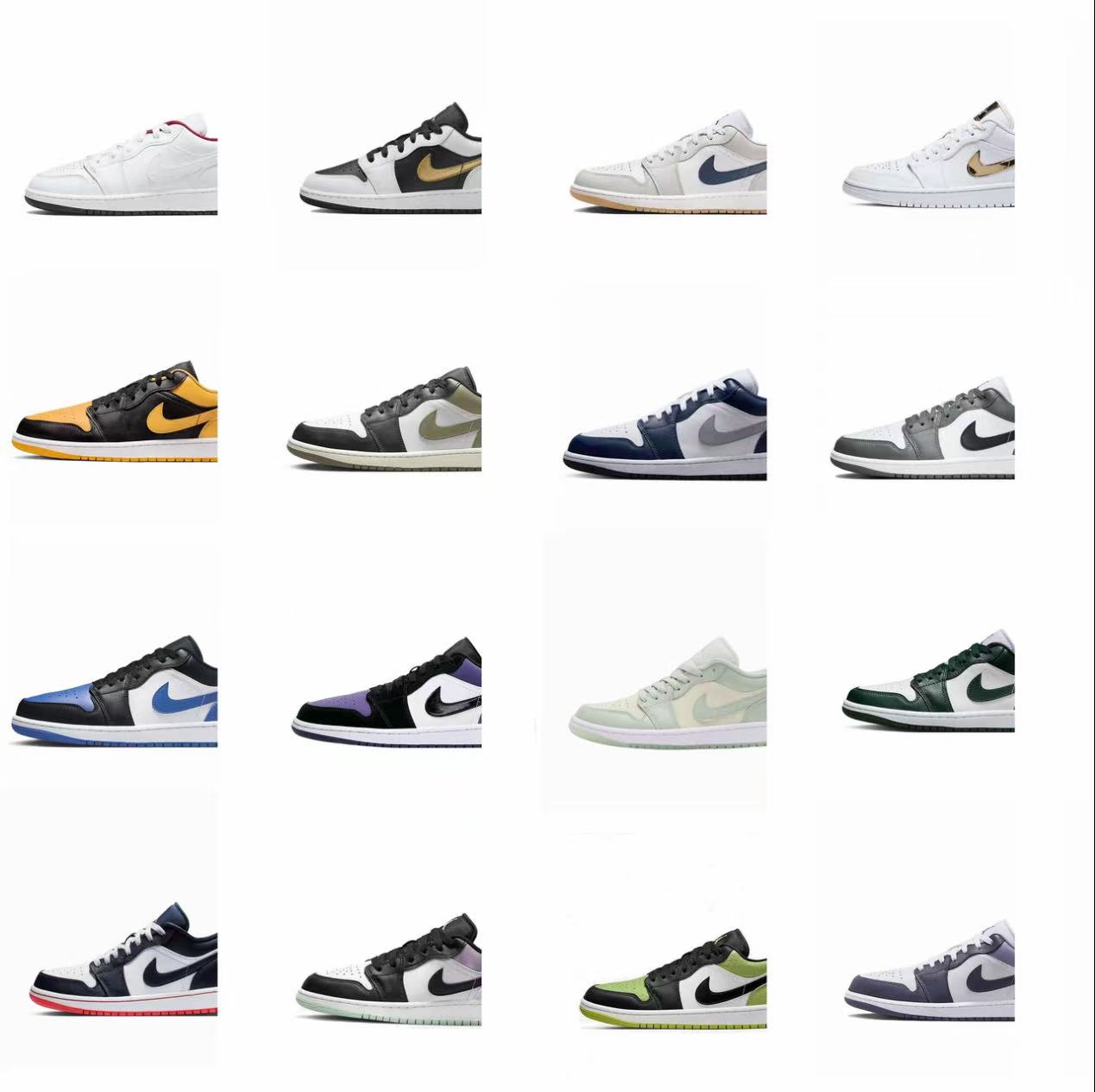 未拆封 AIR JORDAN 通用低帮透气橡胶联名酷灰板鞋潮鞋男鞋潮流