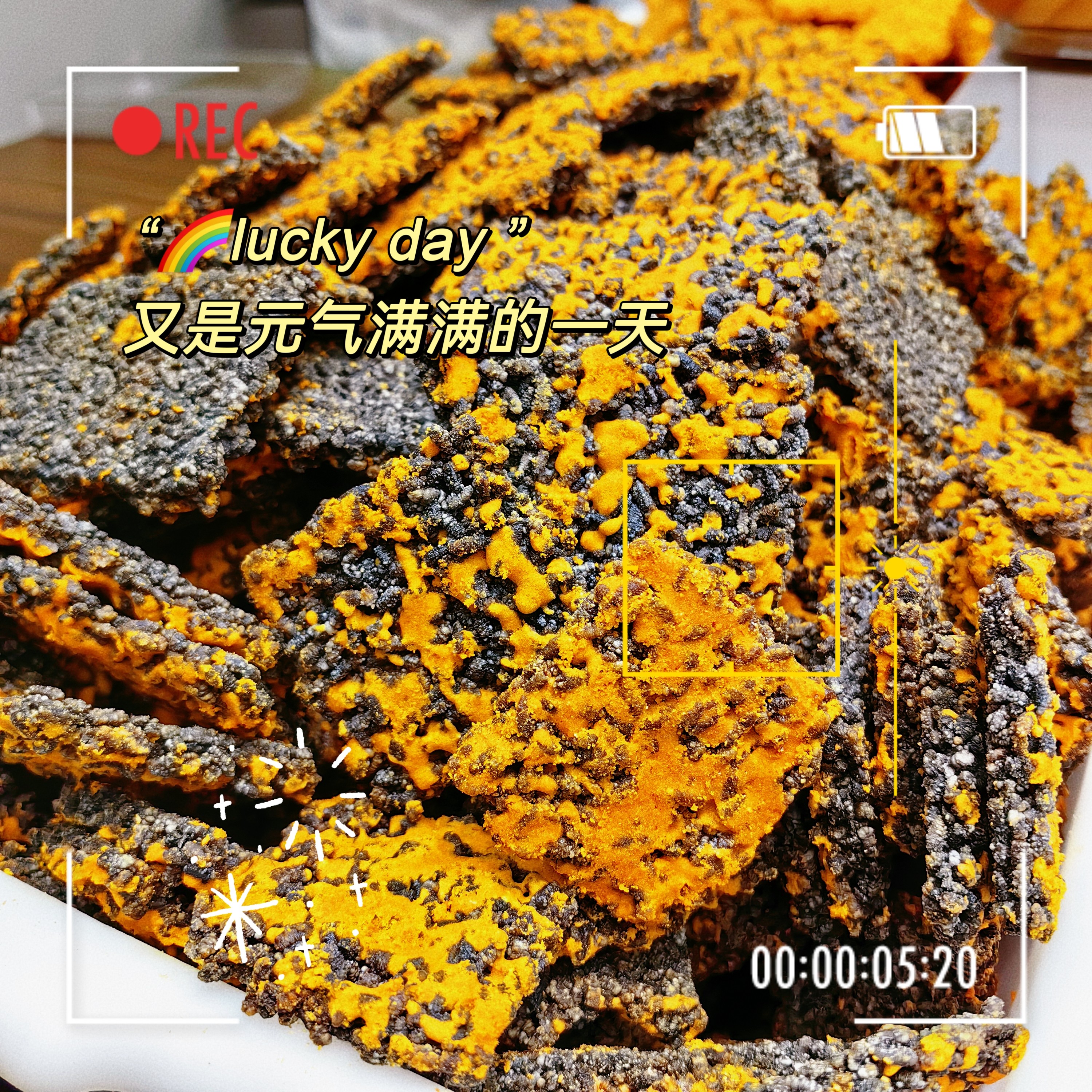 买二送一素十记正品锅巴蟹黄锅巴肉松味锅巴休闲食品买两包送一包