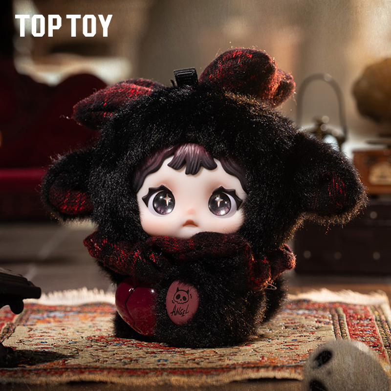 TOPTOY Nommi糯米儿 X Heymi黑米-共生关系毛绒盲盒公仔挂件礼物