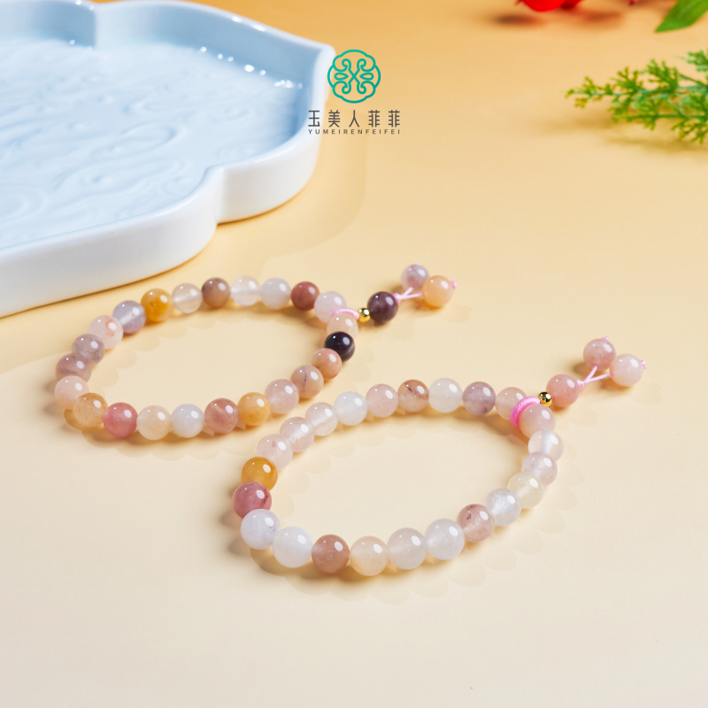 菲菲珠宝好^金丝玉手串-多样性发一