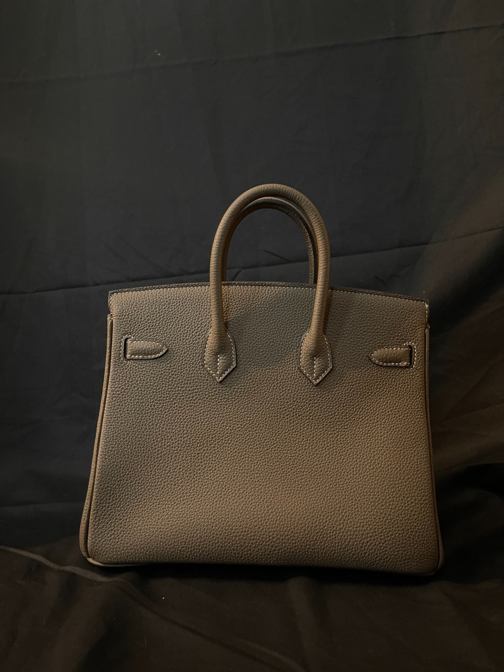 LQ-WITH-QUEEN真皮女包双手提包1002大象灰-小