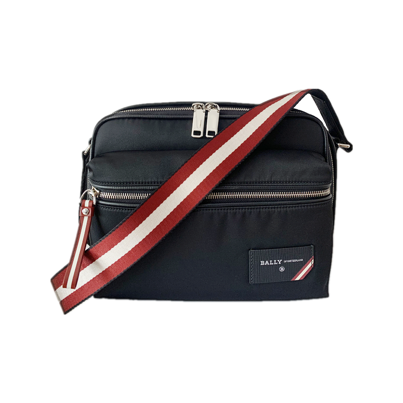 BALLY/巴利BALLY/巴利奢侈品经典尼龙商务男斜跨包6226347-SH