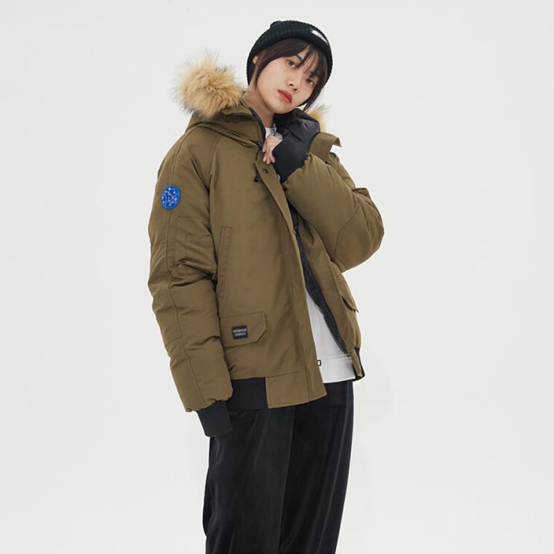 美式复古高级感超好看棉衣棉服女冬季加厚派克服2023新款棉袄外套