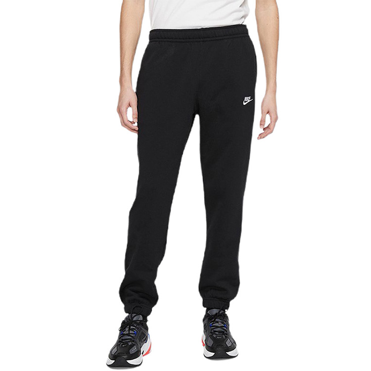 【天环新春专享】Nike/耐克束脚加绒长裤休闲裤男款黑色BV2738010