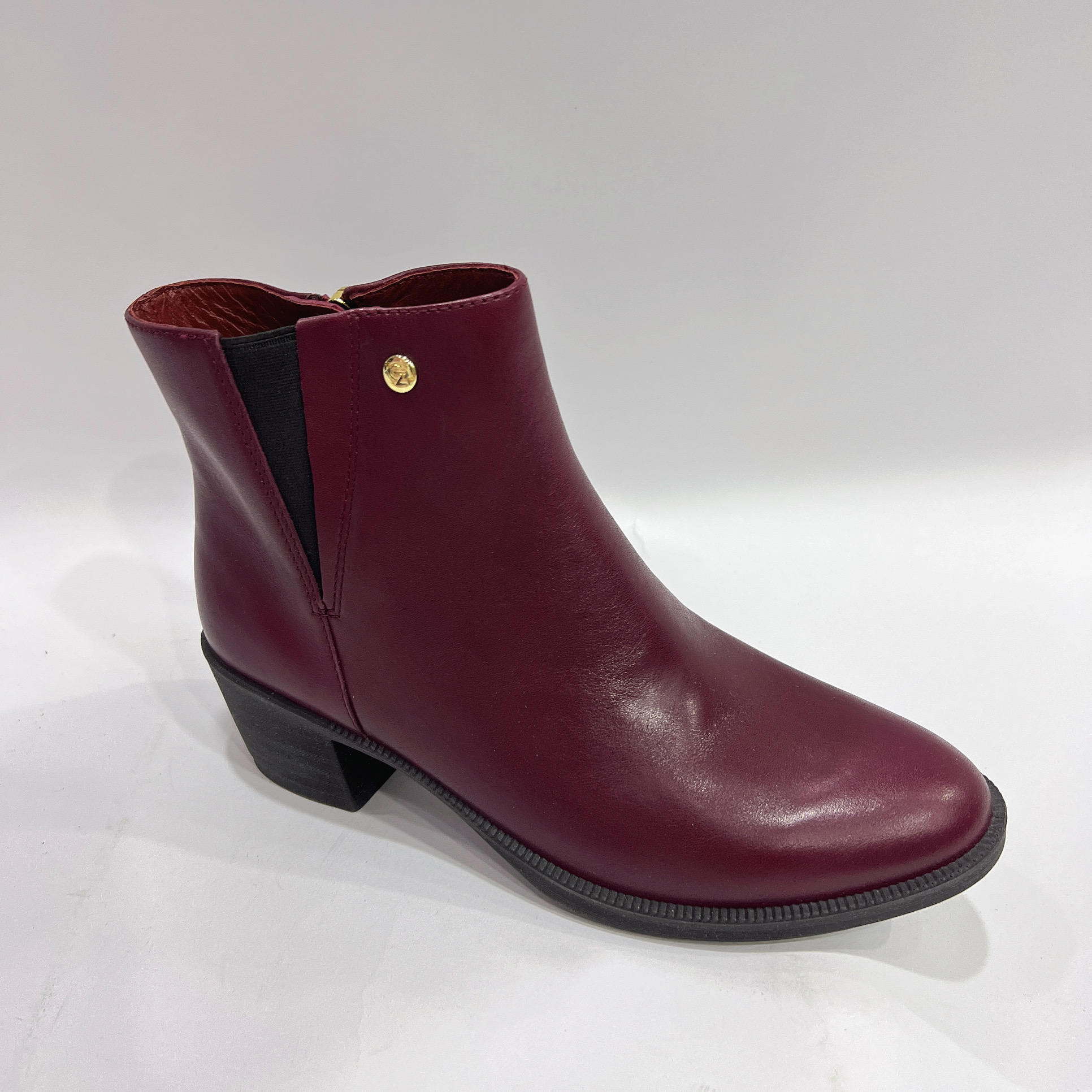 正常尺码 时装女靴 7D44901 酒红色