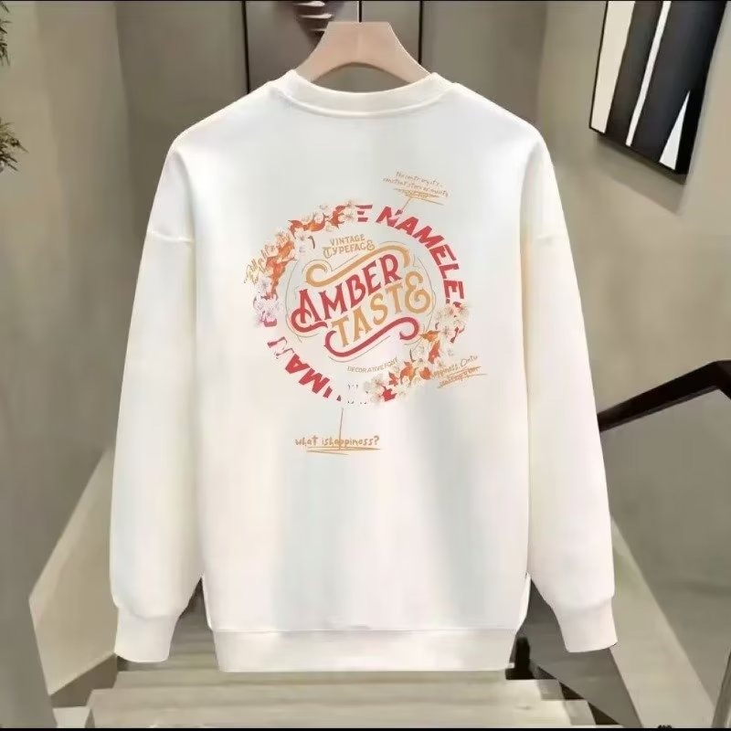 美式复古风高街痞帅重磅潮牌加绒卫衣男款t恤ins宽松港风新款上衣