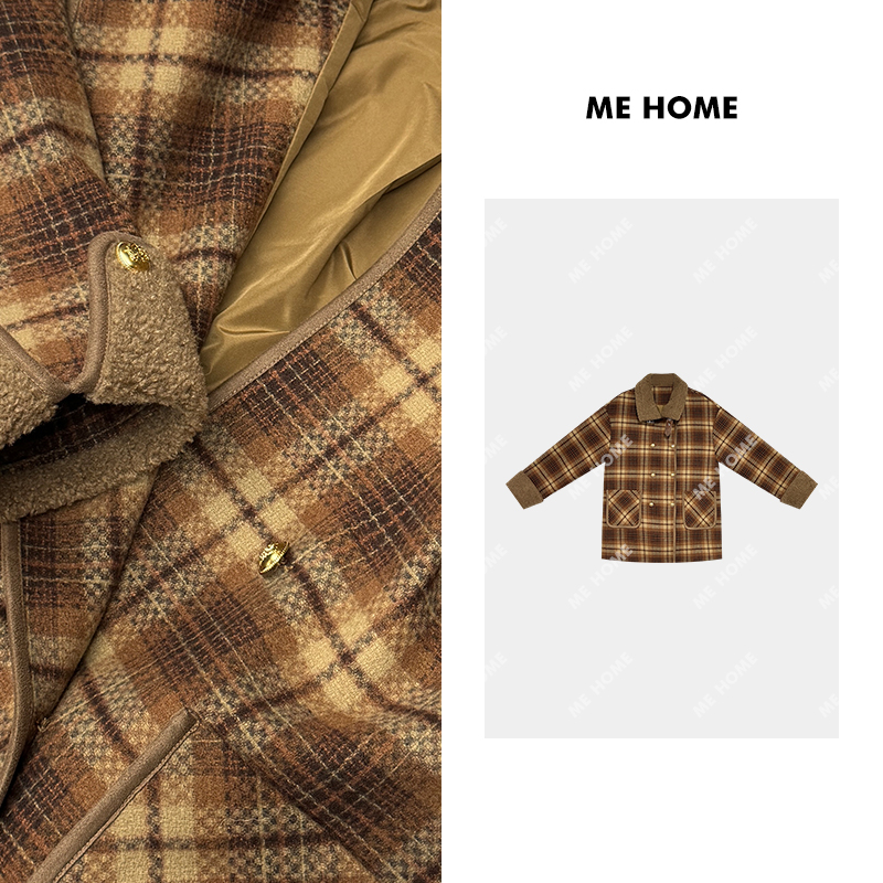 ME HOME 榆木棕 冬季新款外套 23ME4133