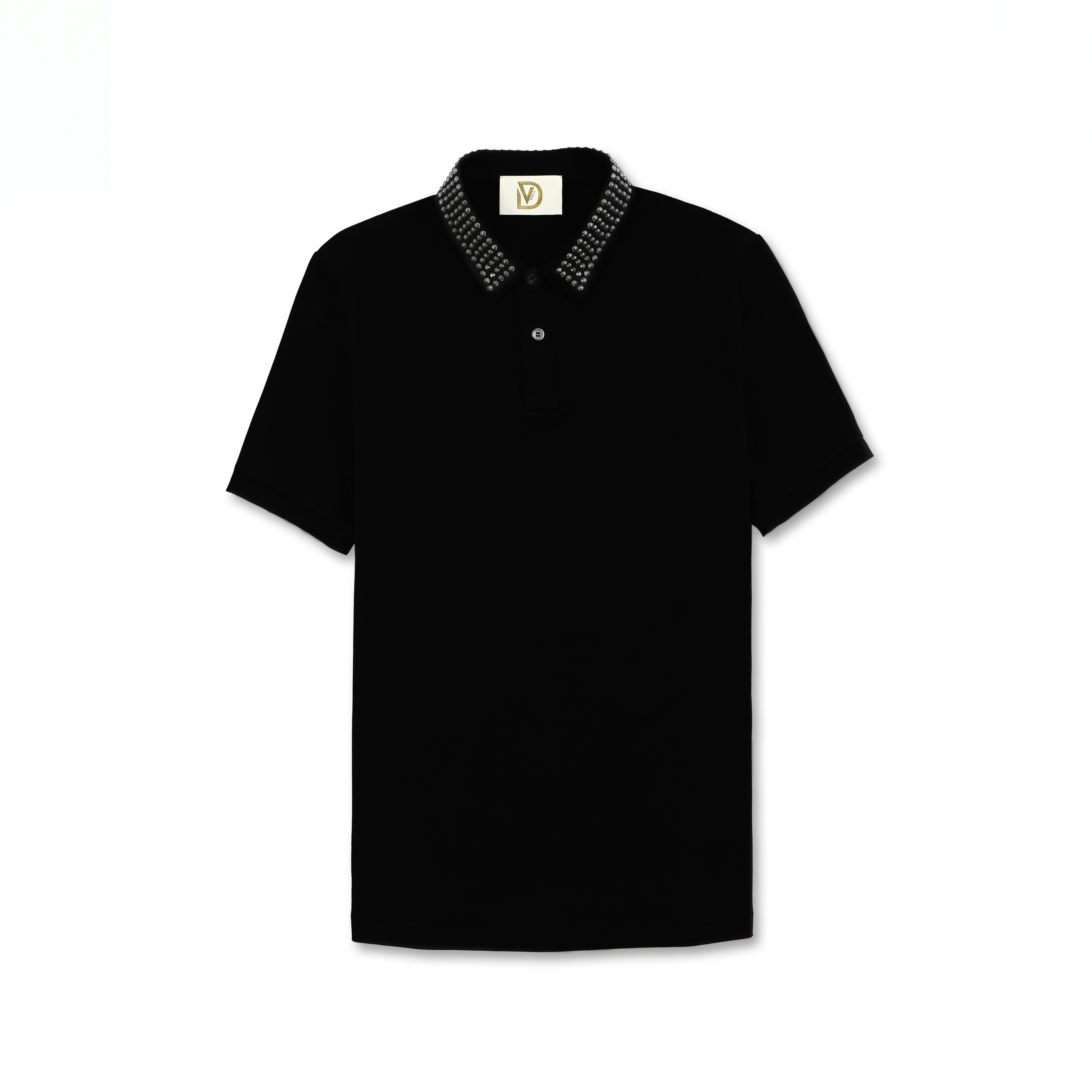 VAJARDINI梵迦缔尼 Style2024Genesis风格系列男装单品铆钉POLO衫