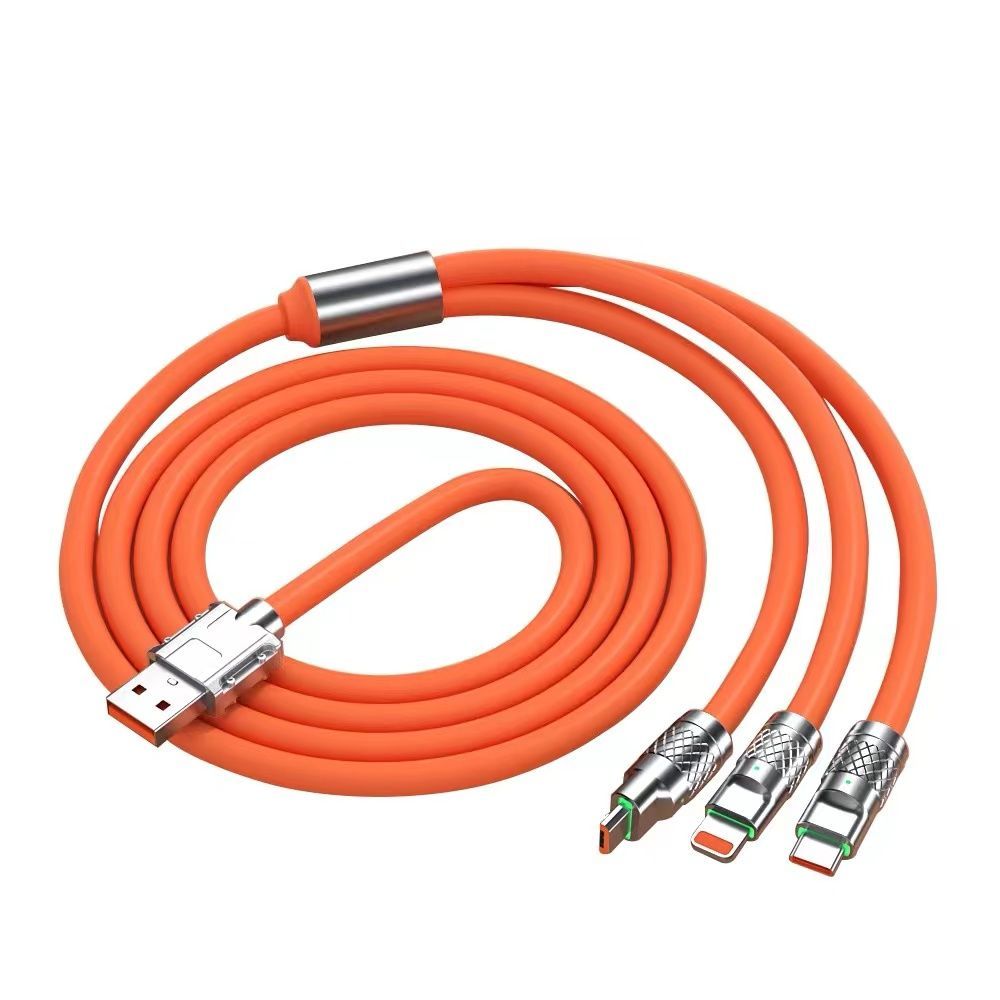 Z机客数据线三合一充电线 拖=120W 切勿中差评