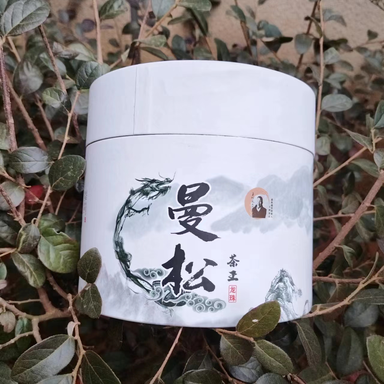 雨腾古茶 WSW亲制曼松茶王龙珠古树纯料普洱茶7g/个*500g/罐 熟茶