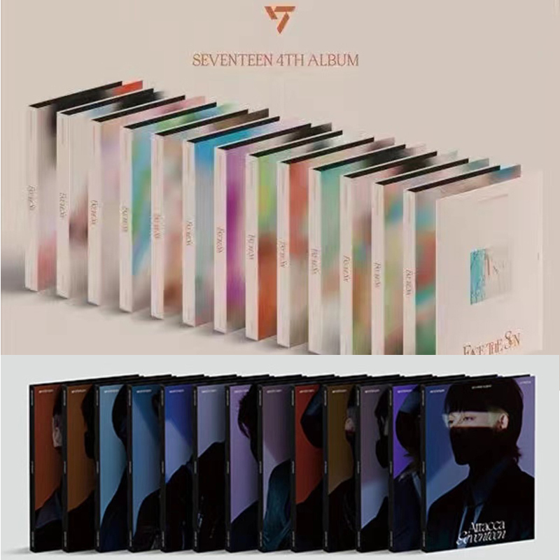 SEVENTEEN 克拉盘 小17 正规4 迷你9 画册