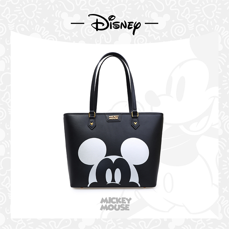 【子晨专属】Disney/迪士尼米奇印花托特包手提包时尚单肩包