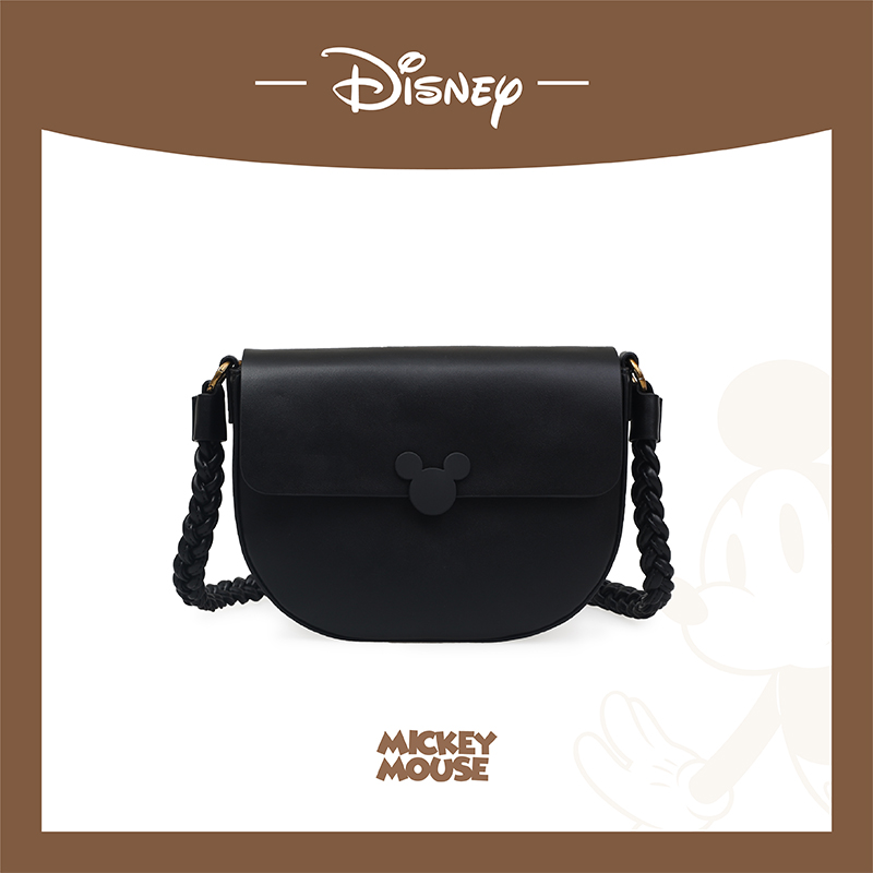 Disney/迪士尼米奇蓬蓬包复古腋下单肩斜挎包