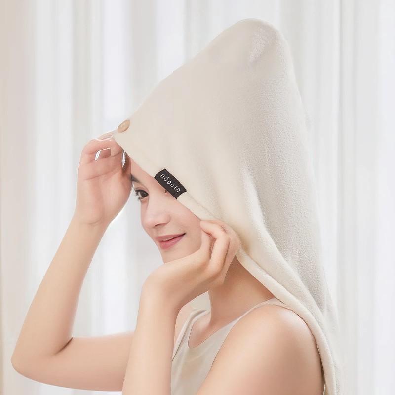 诺室干发帽超强吸水速干2023新款浴帽女加厚洗头擦头干发纯色毛巾